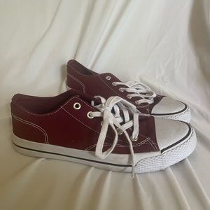 Airwalk maroon sneakers